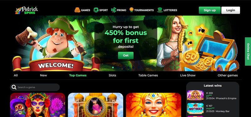 United Kingdom - patrick spins casino login